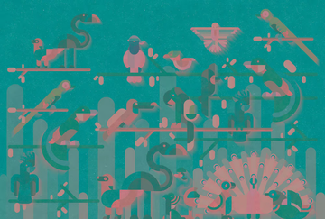 FLAMINGO - Digital printing wallpaper by Architects Paper - view 3